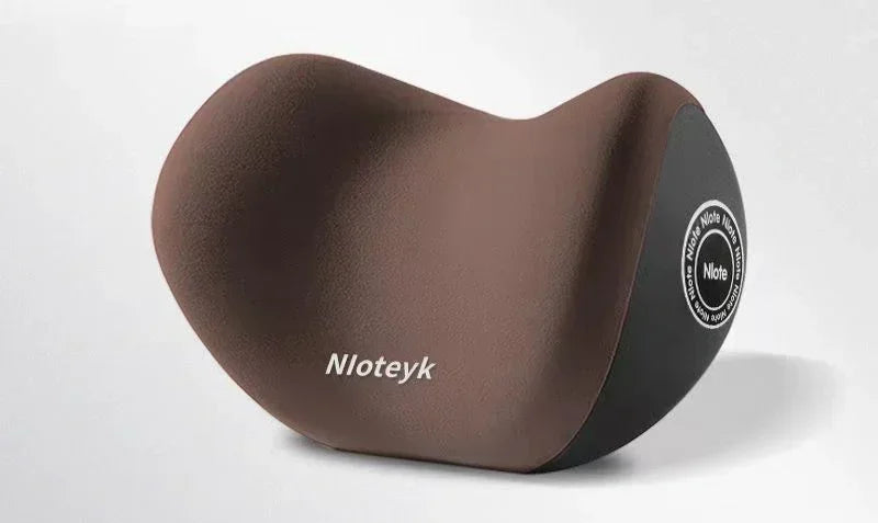 cousin ergonomique nuque marron