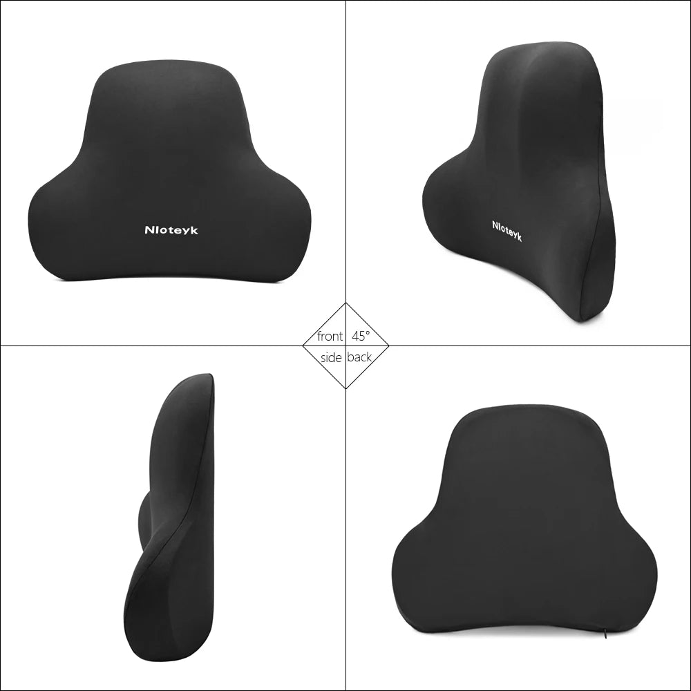 coussin ergonomique voiture lombaire differentes vues
