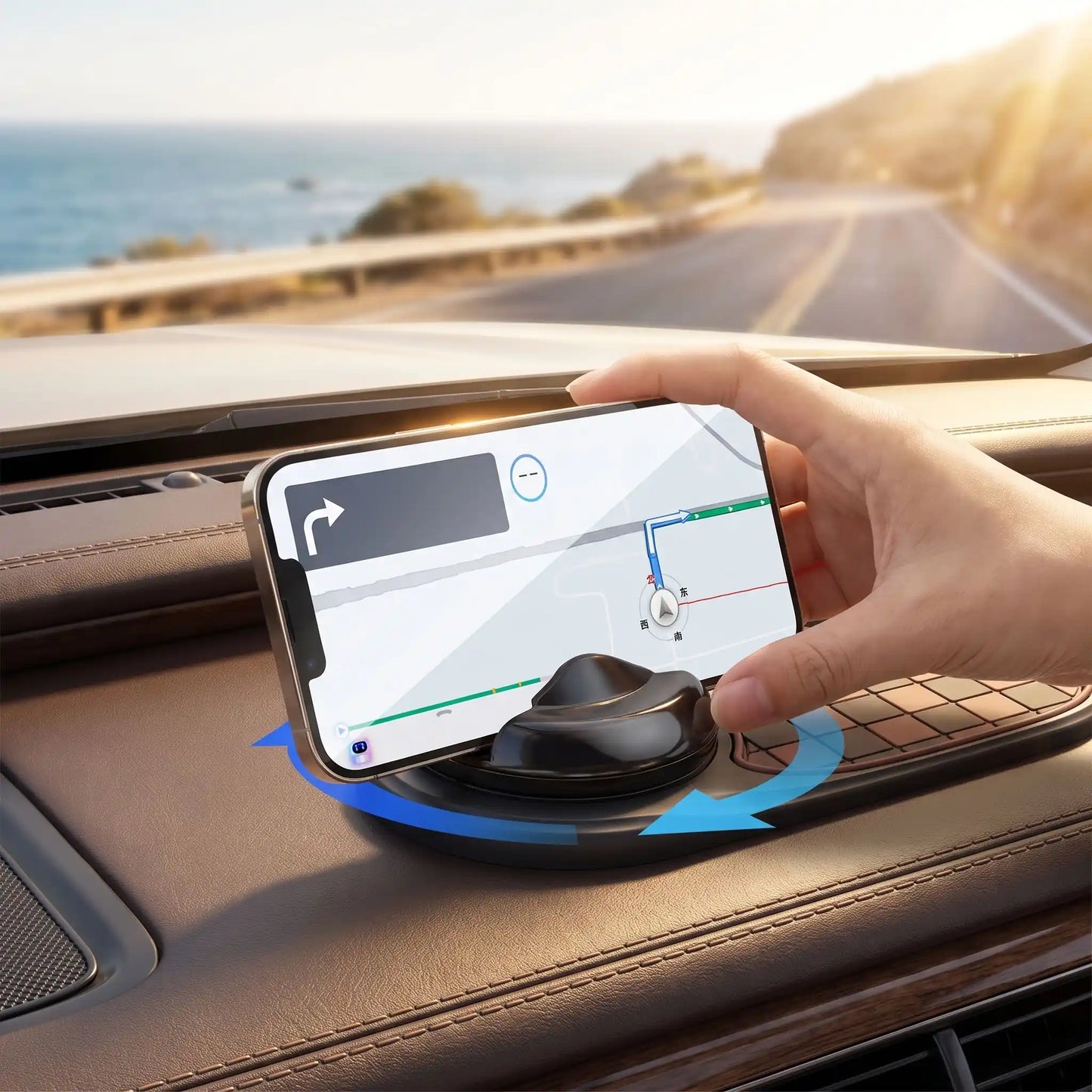 SUPPORT TELEPHONE VOITURE | ROTATION 360