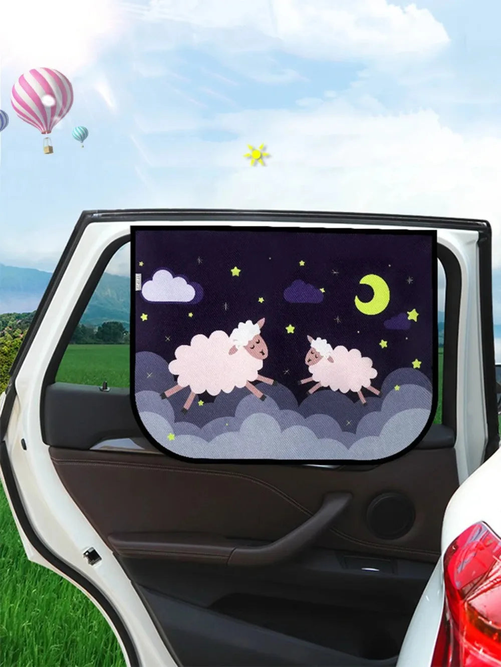 pare soleil voiture bebe ludique