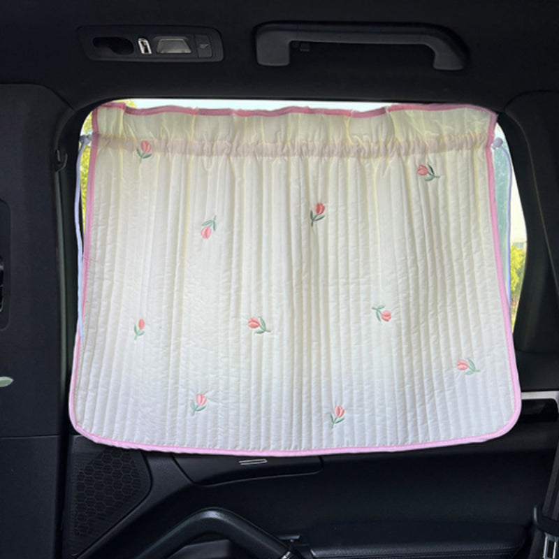 pare soleil voiture bebe model tulipe