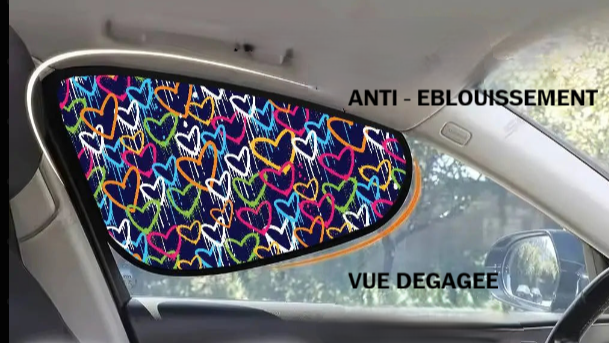 pare soleil voiture bebe vue degagee