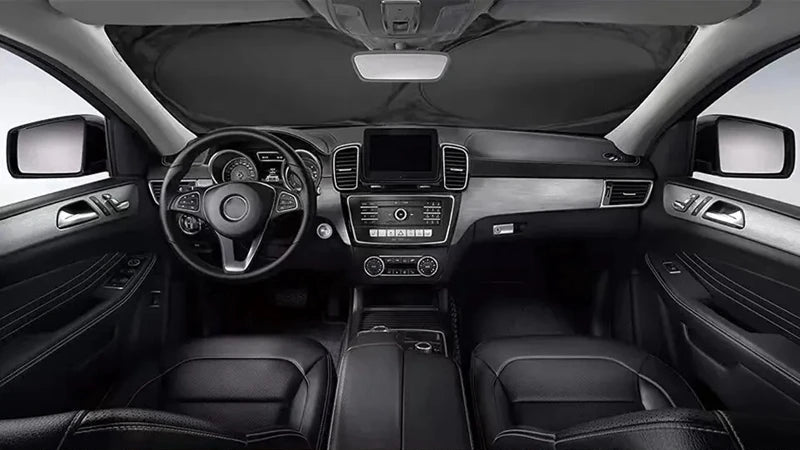pare soleil voiture habitacle confortable