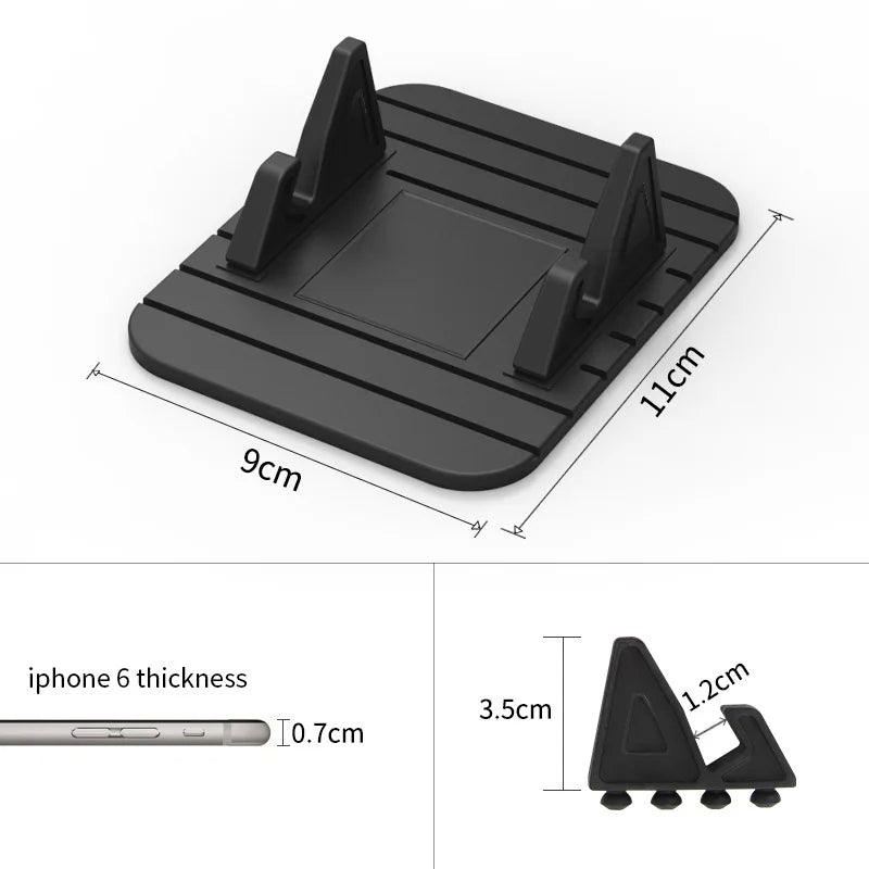 support telephone voiture dimensions