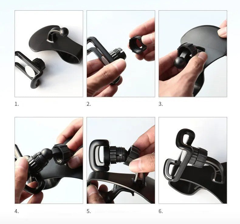 support telephone voiture installation socle