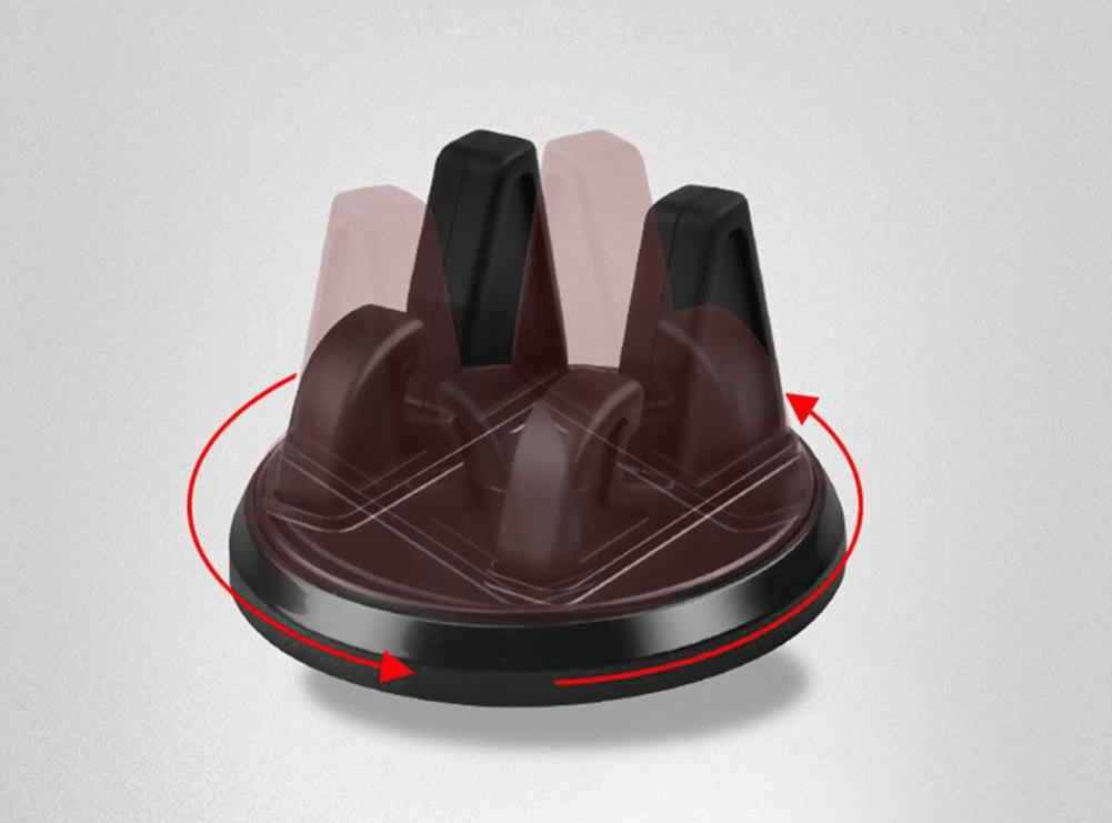 support telephone voiture pivotant