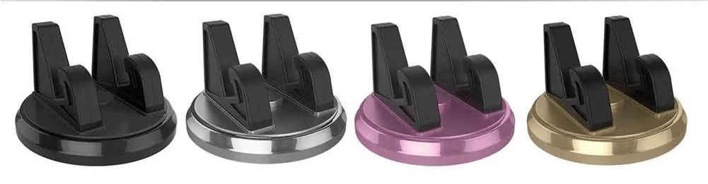 support telephone voiture quatre variantes
