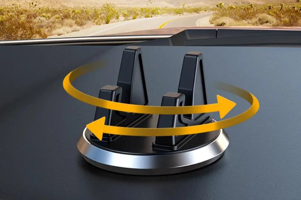support telephone voiture rotatif tableau de bord