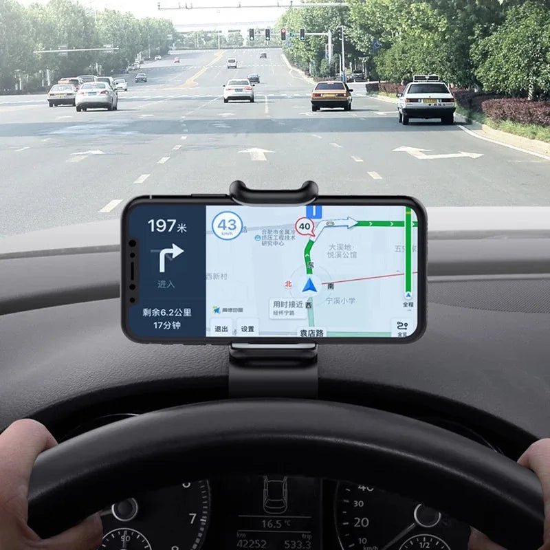 support telephone voiture rotation horizontale
