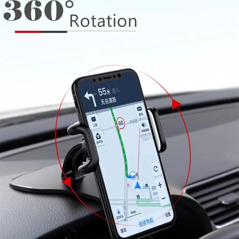 support telephone voiture rotation