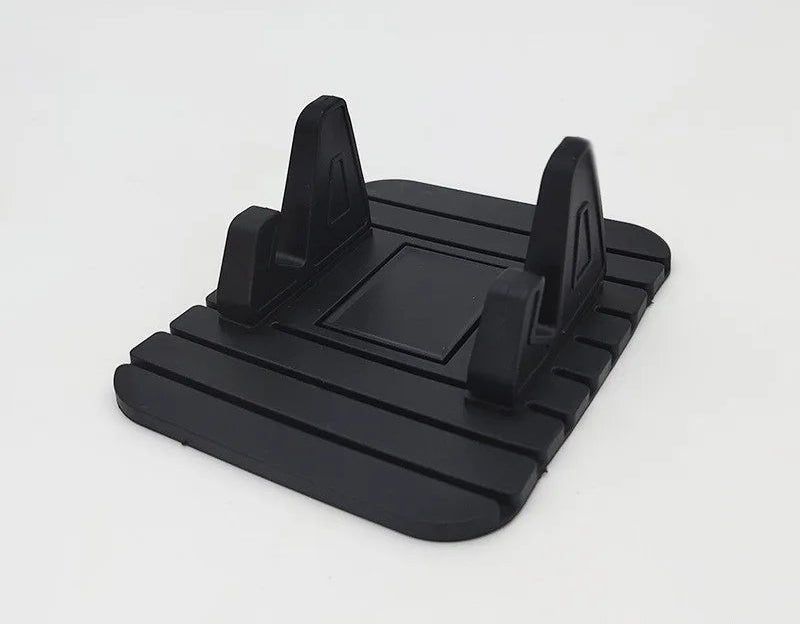 support telephone voiture silicone noir
