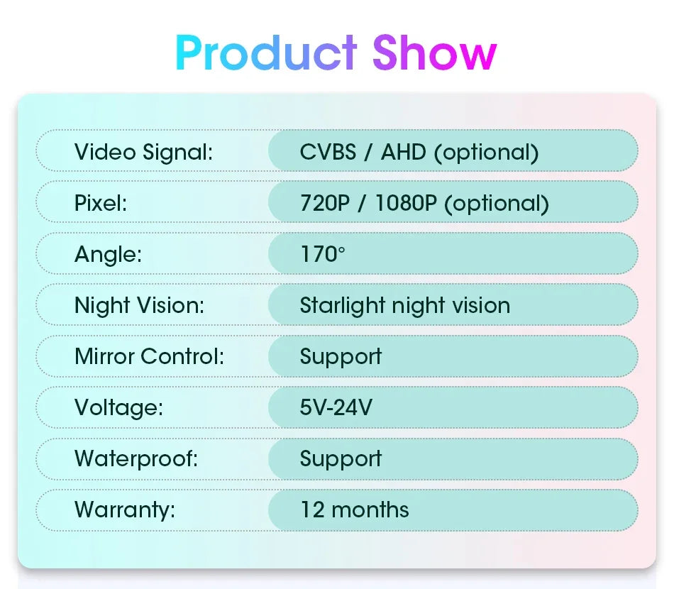 CAMERA DE RECUL | VISIO™