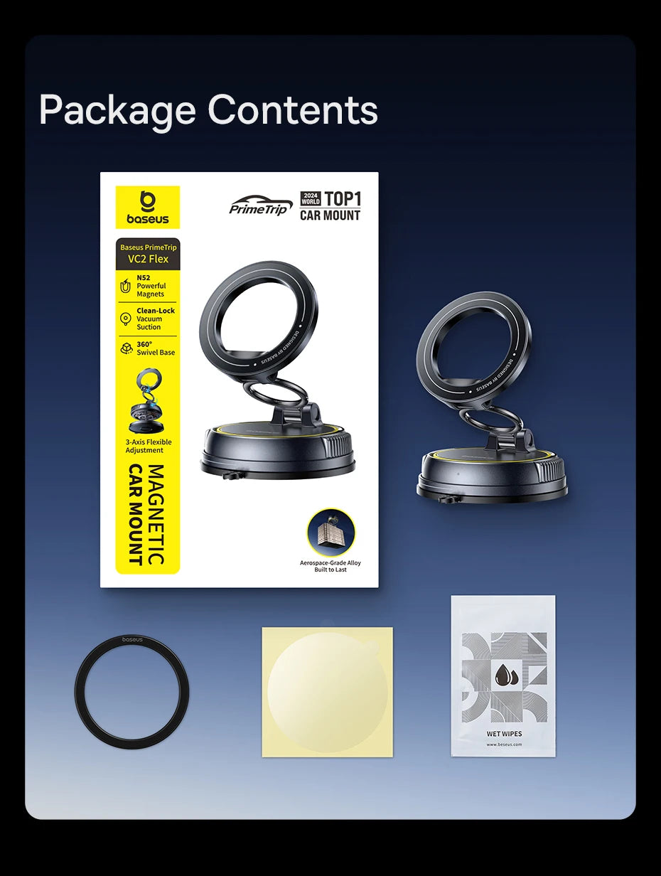 SUPPORT TELEPHONE VOITURE MAGNETIQUE | SCOBIC™