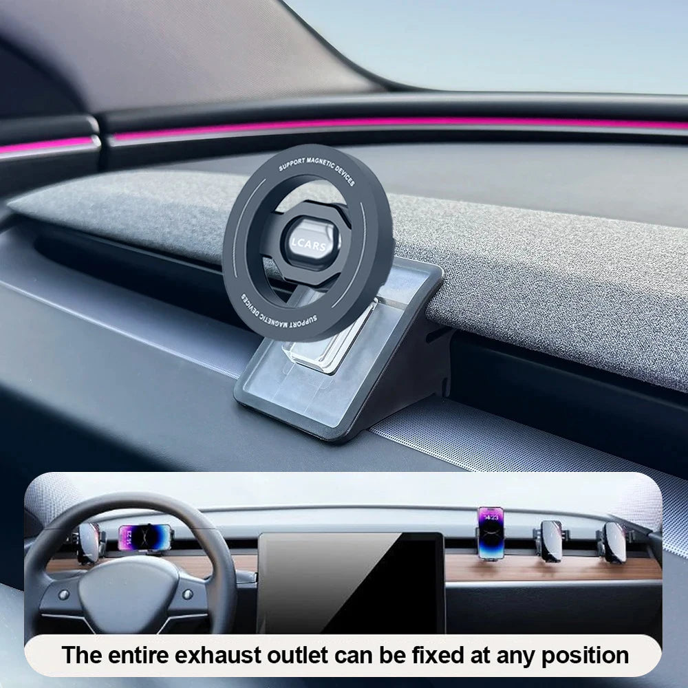 SUPPORT TELEPHONE VOITURE MAGNETIQUE | TESLA