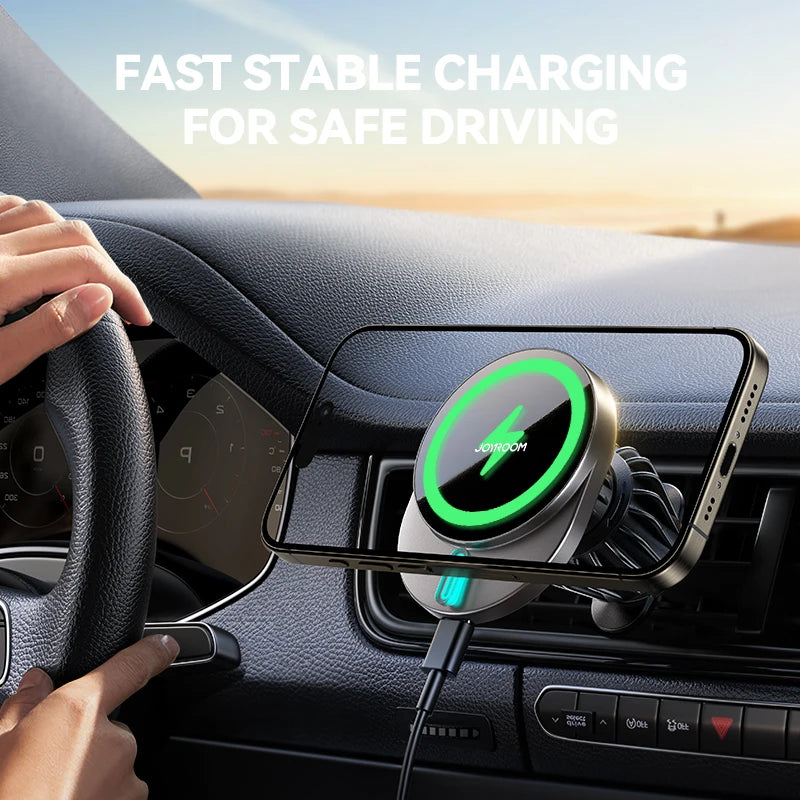 SUPPORT TELEPHONE VOITURE MAGNETIQUE | CHARGE RAPIDE