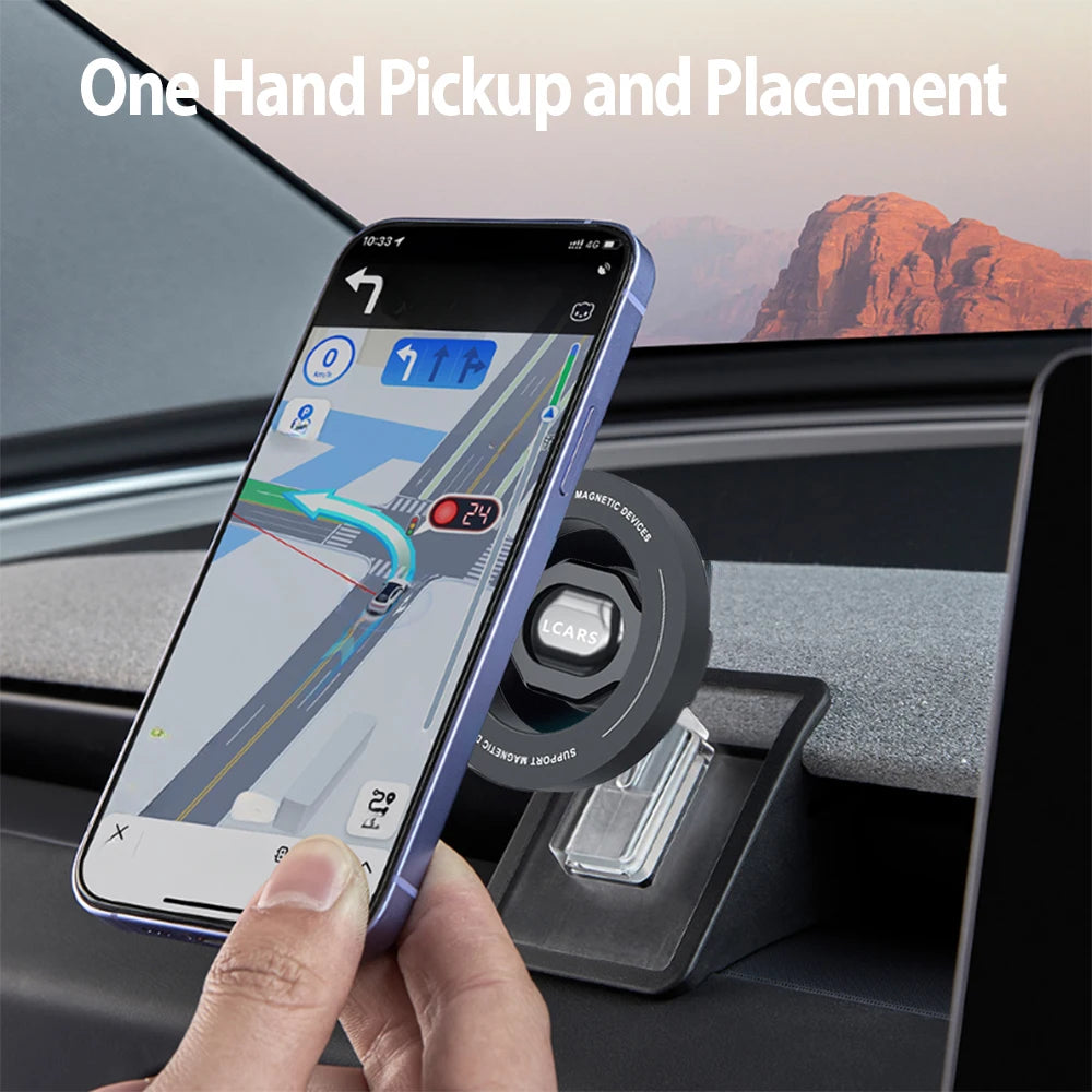 SUPPORT TELEPHONE VOITURE MAGNETIQUE | TESLA