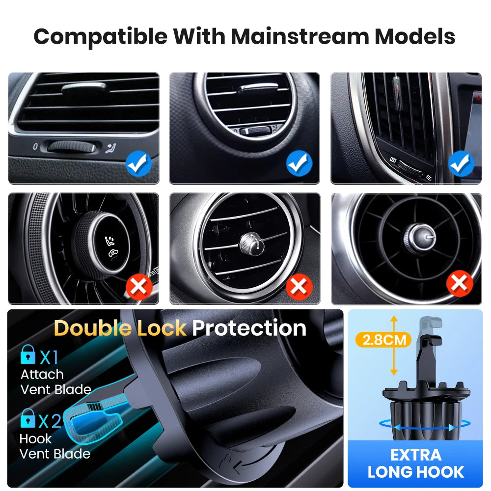 SUPPORT TELEPHONE VOITURE MAGNETIQUE | MAGNETOGRIP™