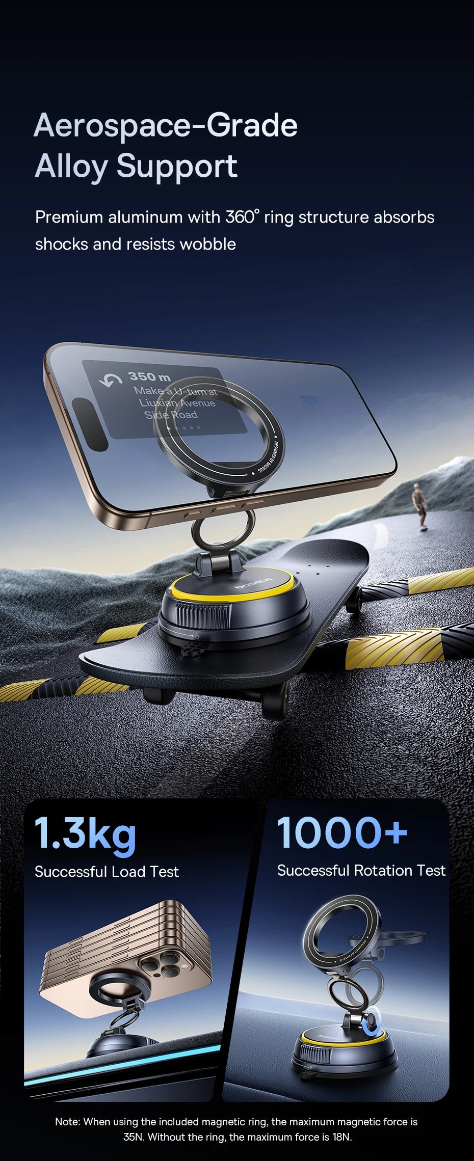 SUPPORT TELEPHONE VOITURE MAGNETIQUE | SCOBIC™