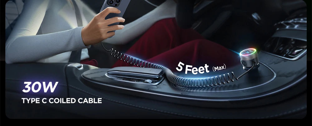 adaptateur bluetooth voiture cable type c