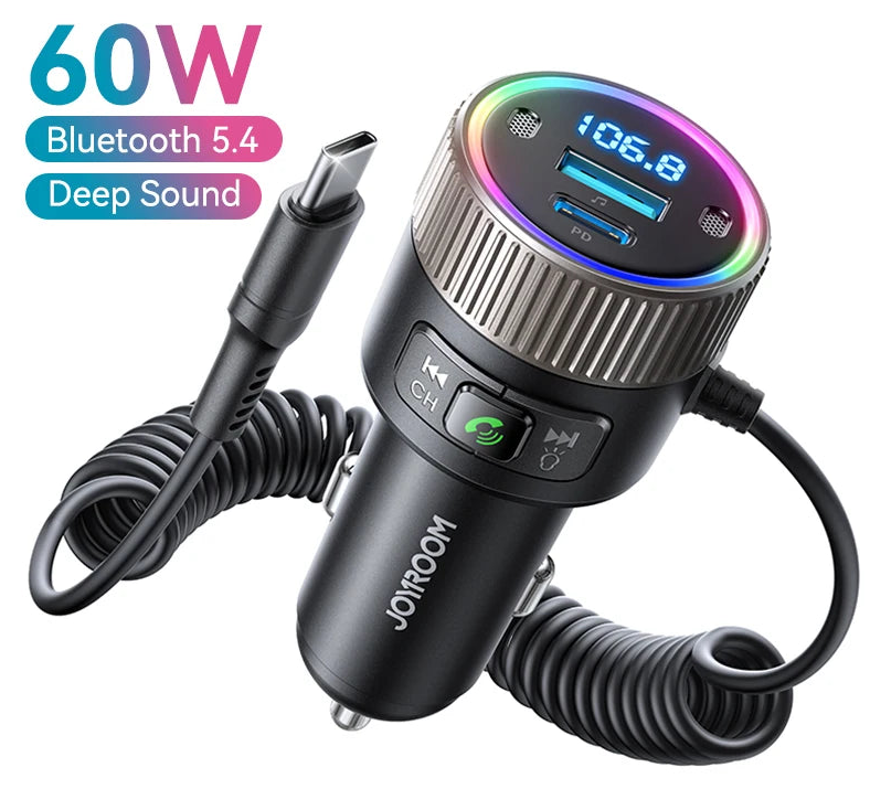 adaptateur bluetooth voiture noir allume cigare