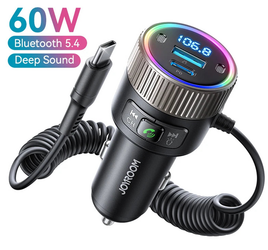 adaptateur bluetooth voiture noir allume cigare