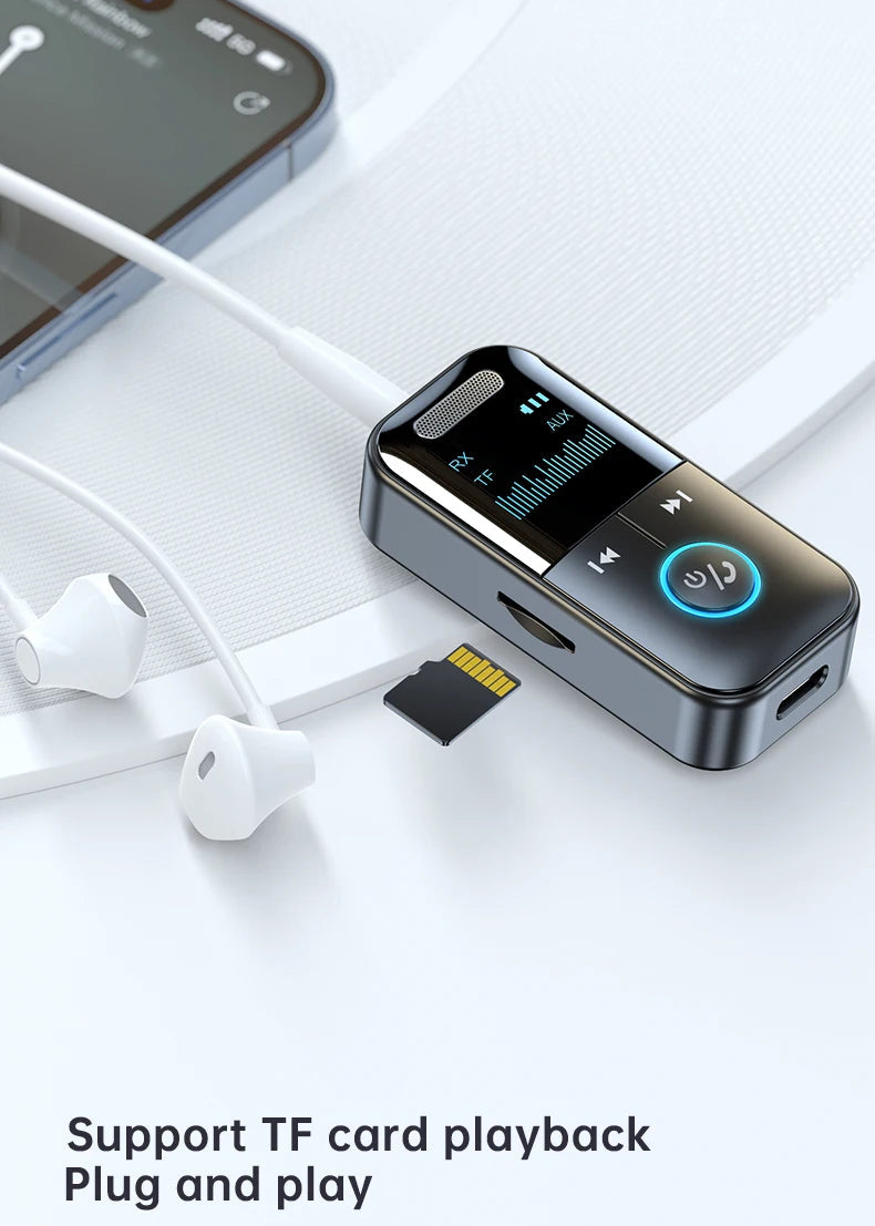 adaptateur bluetooth voiture support carte plug