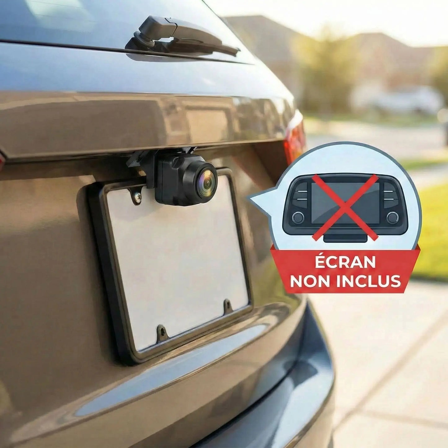 camera de recul ecran non fourni