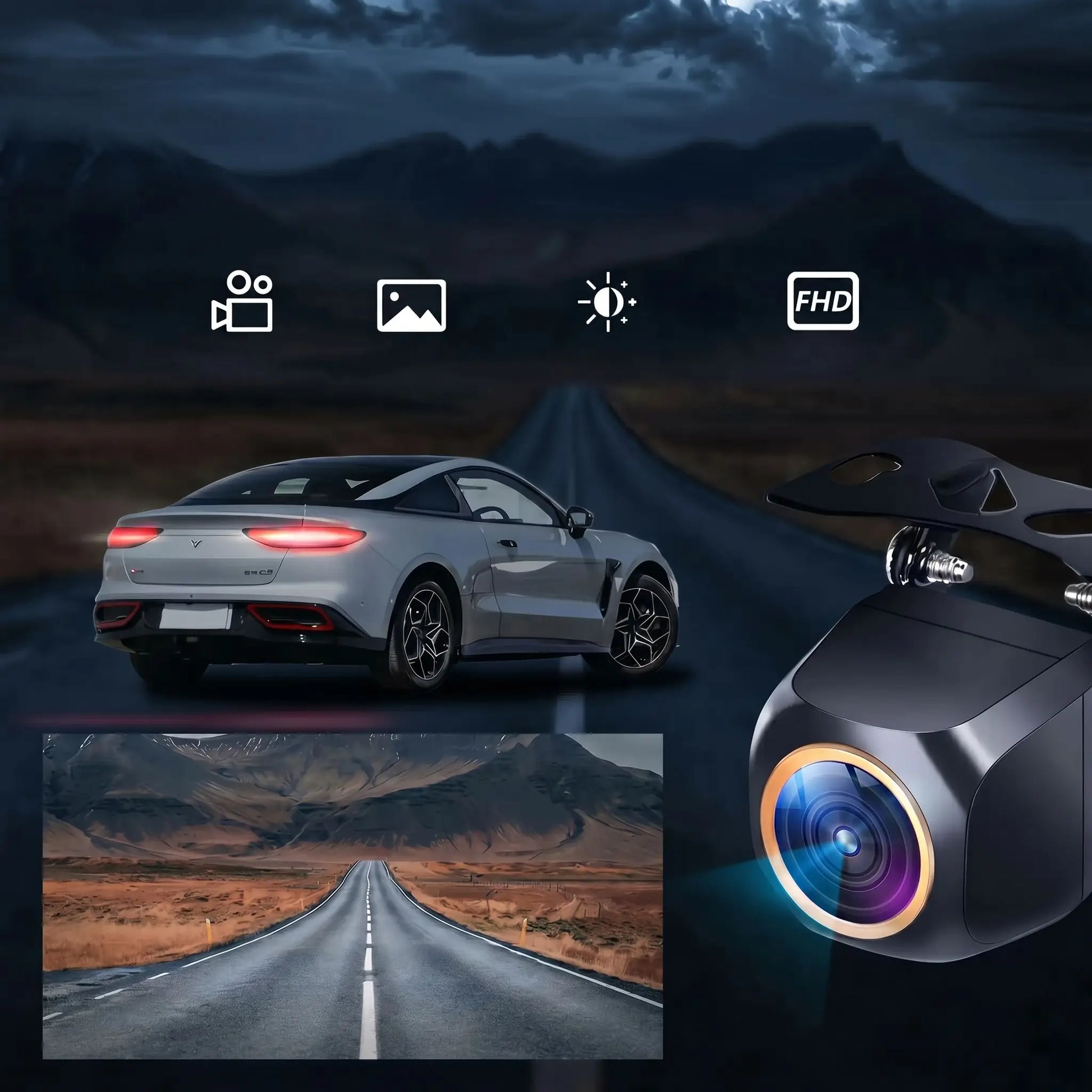 camera de recul vision nocturne hd