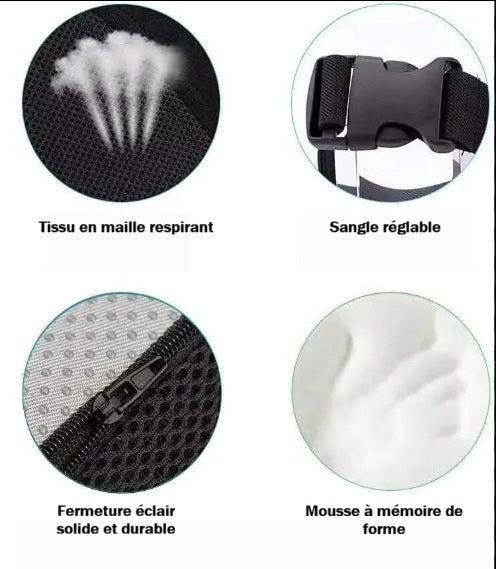 COUSSIN ERGONOMIQUE | LOMBAIPRO - Ambiance Auto