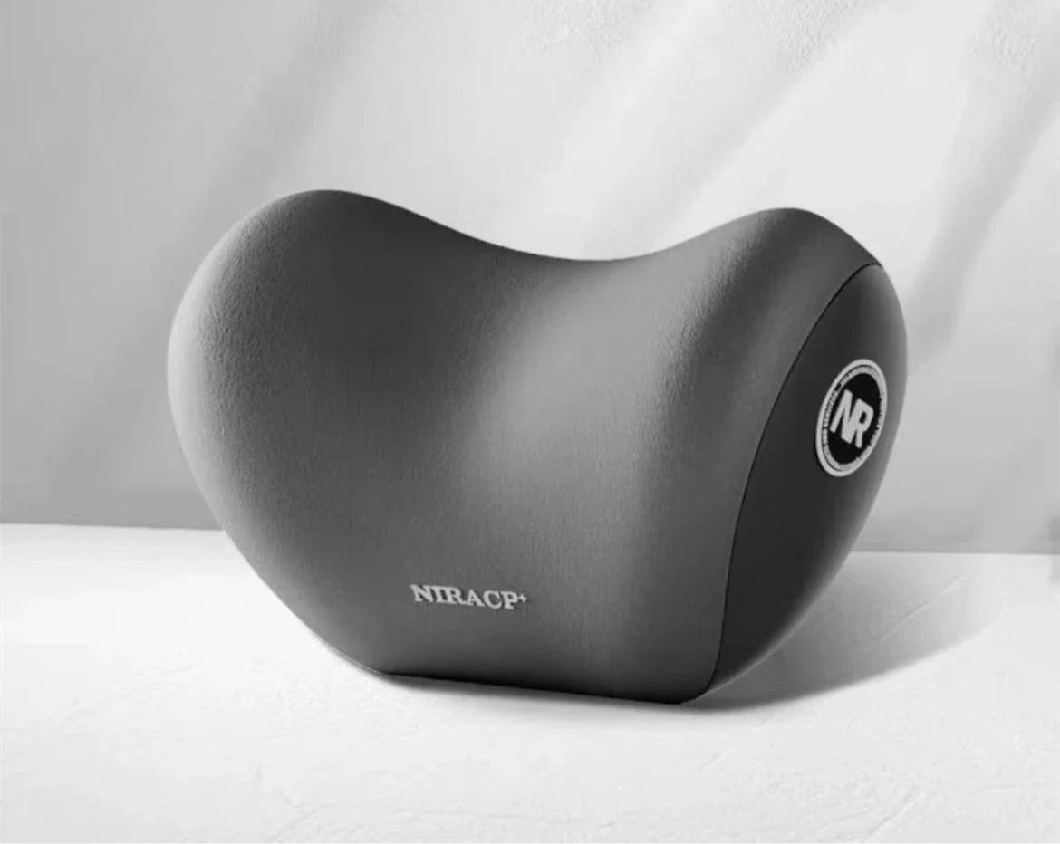 coussin ergonomique nuque couleur gris