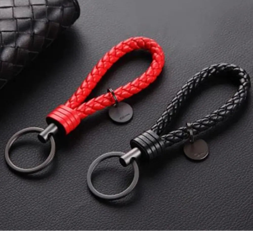 porte cle deux coloris rouge noir