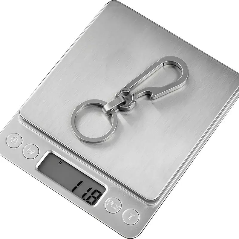 Porte - clé Mousqueton Titane | ULTRASTRENGH - Ambiance Auto