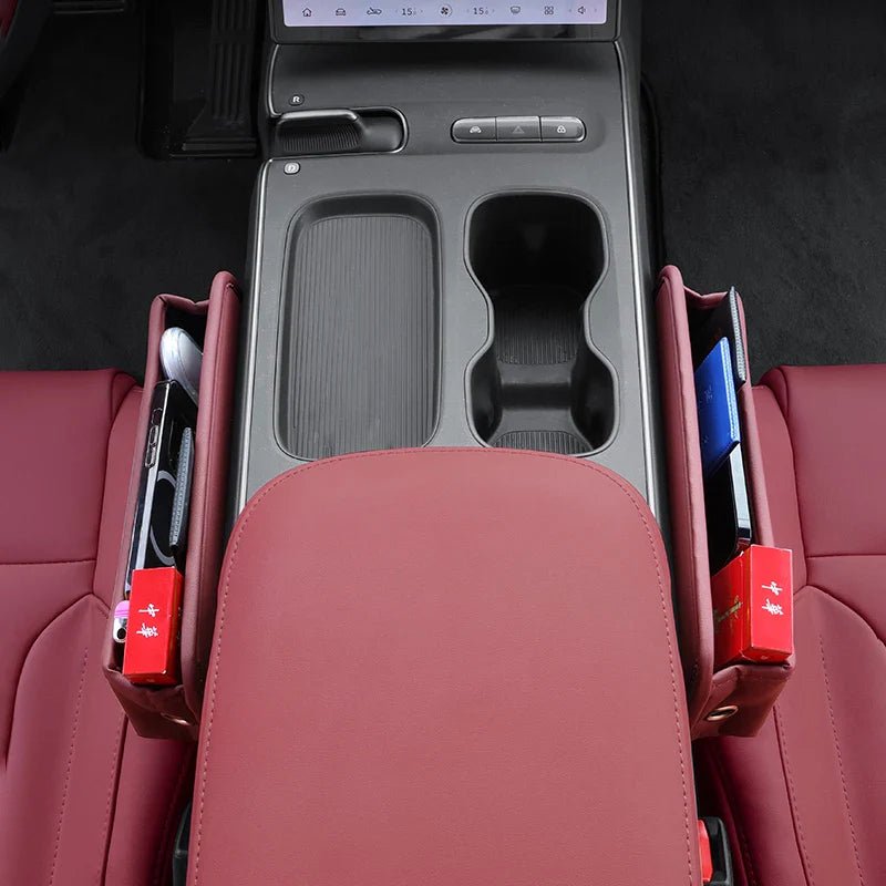 Rangement Voiture - FrontRowSeatStorage™ - Rouge - Ambiance Auto