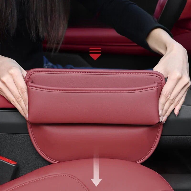 Rangement Voiture - FrontRowSeatStorage™ - Rouge - Ambiance Auto