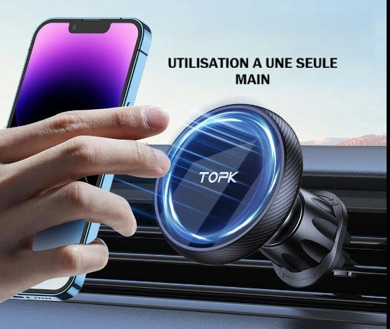 support telephone utilisation une seule main