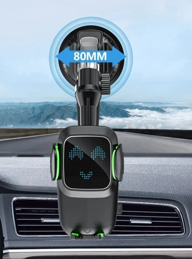 support telephone voiture diametre base