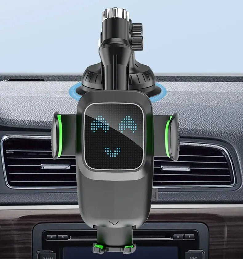 support telephone voiture fixation forte