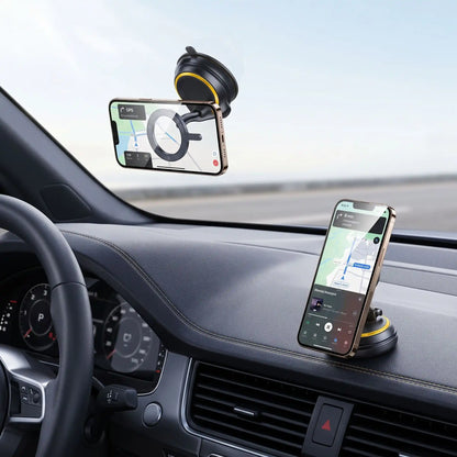 support telephone voiture magnetique deux positionnements 