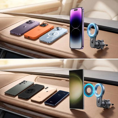 support telephone voiture magnetique universel
