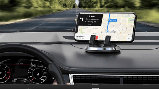 support telephone voiture rotatif tableau de bord