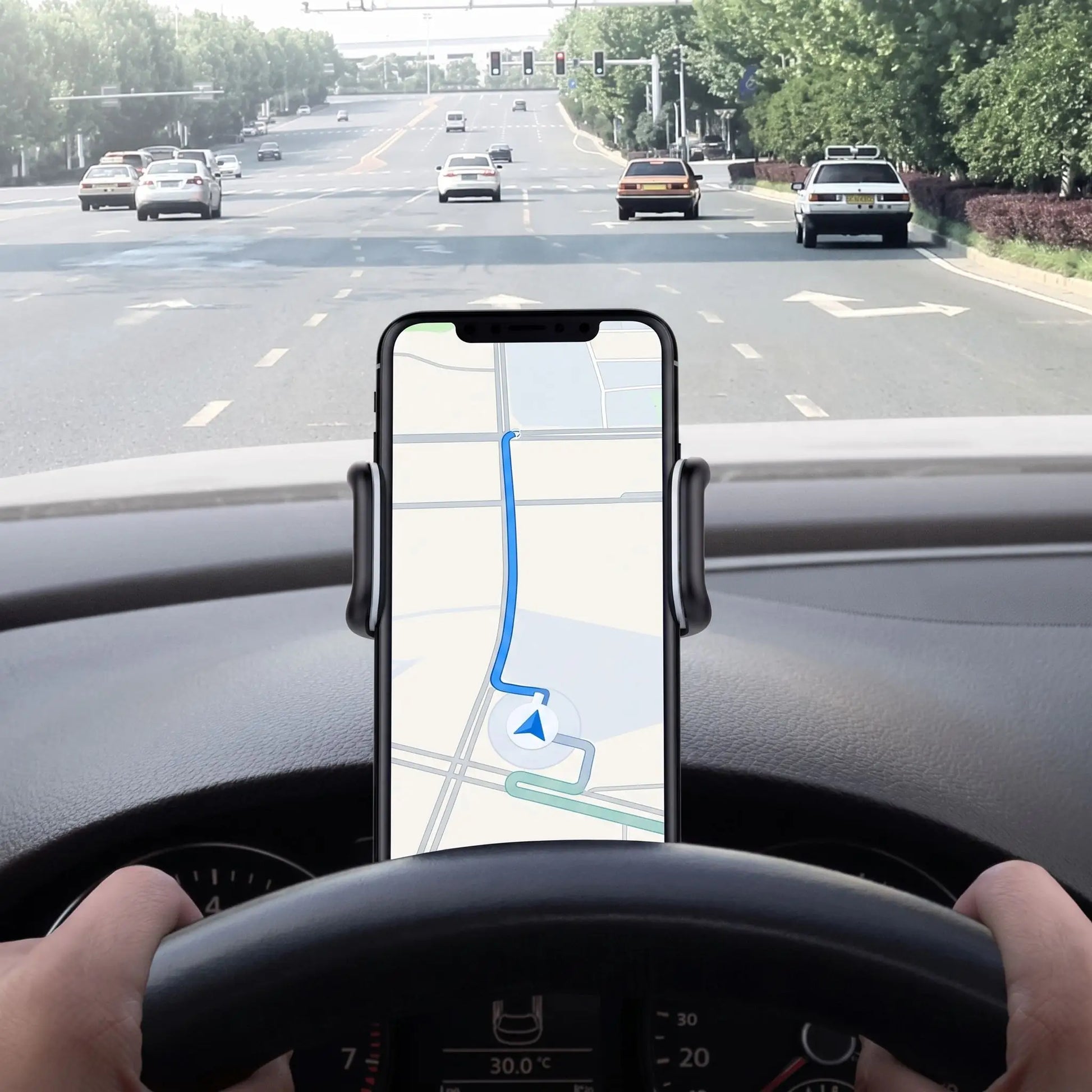 support telephone voiture vertical