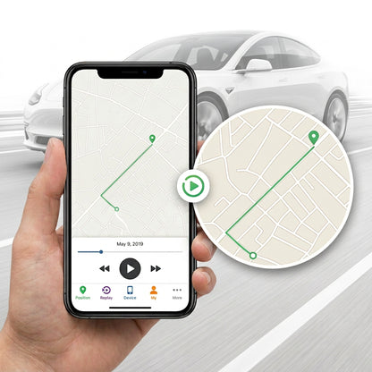 traceur gps historique des trajets enregistres