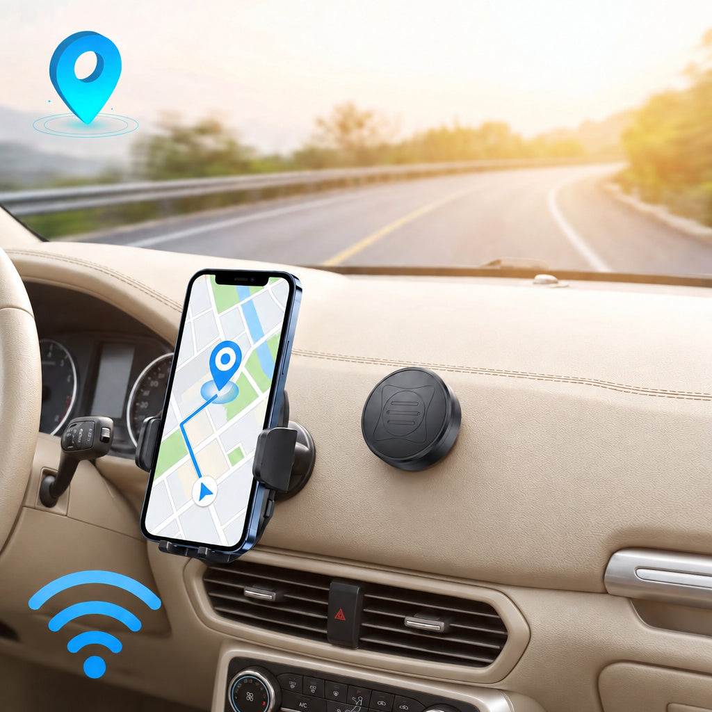 traceur gps sur tableau de bord