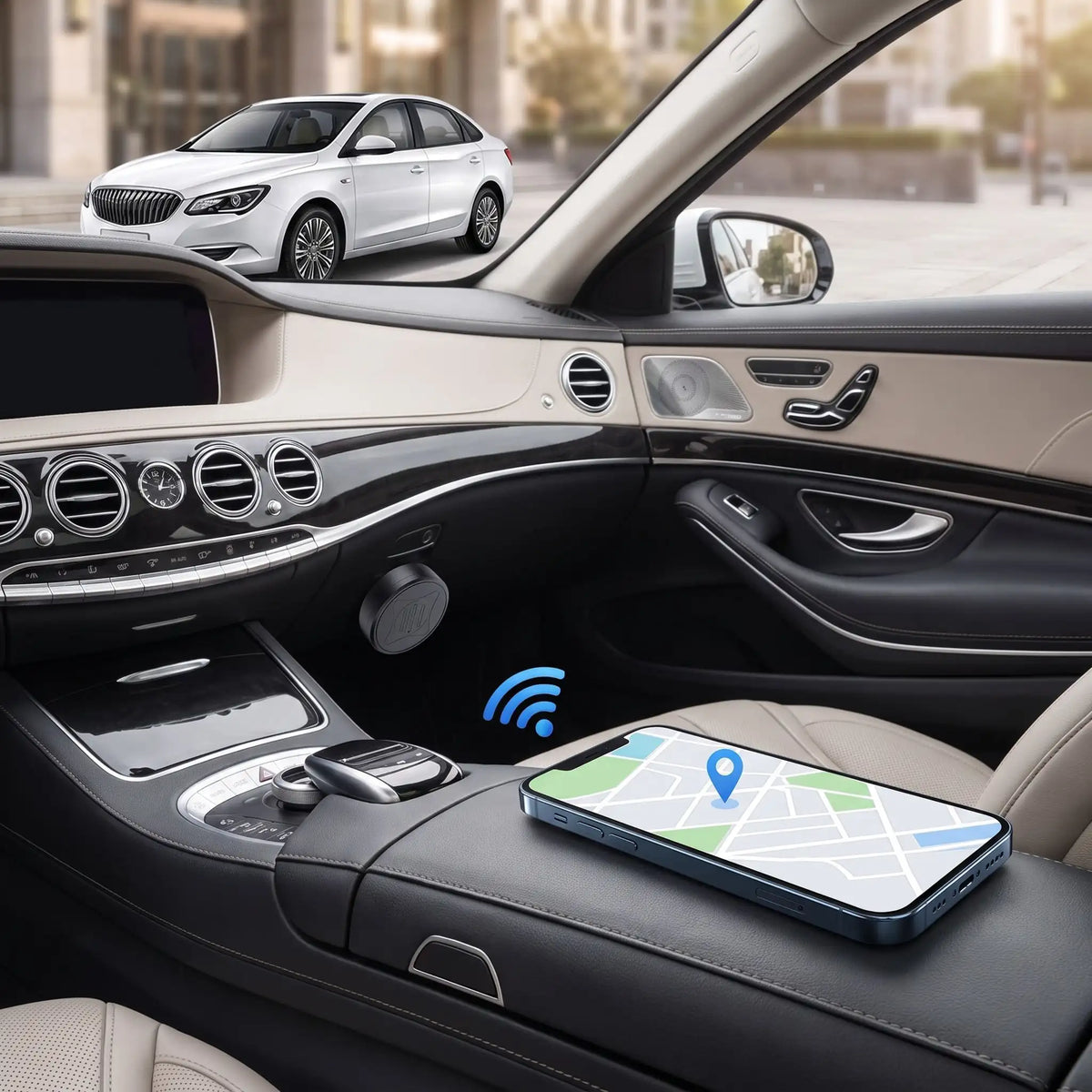 traceur gps wifi dans habitacle