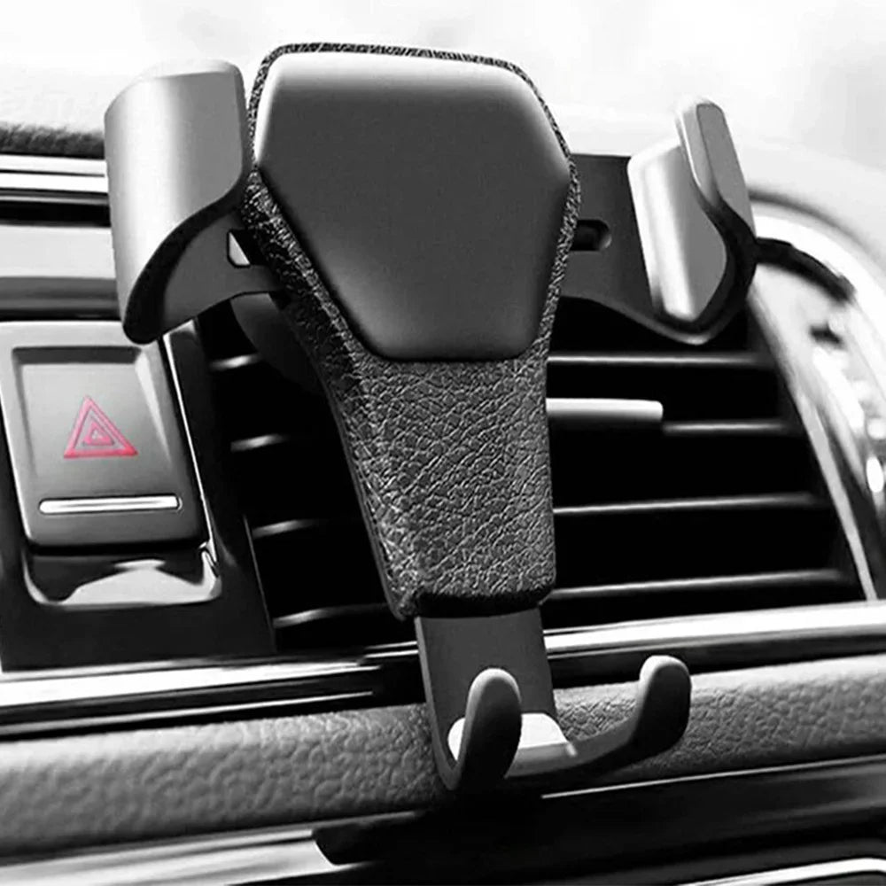 Universal Gravity Auto Phone Holder Car Air Vent Clip Mount Mobile Phone Holder CellPhone Stand Support For iPhone For Samsung - Ambiance Auto