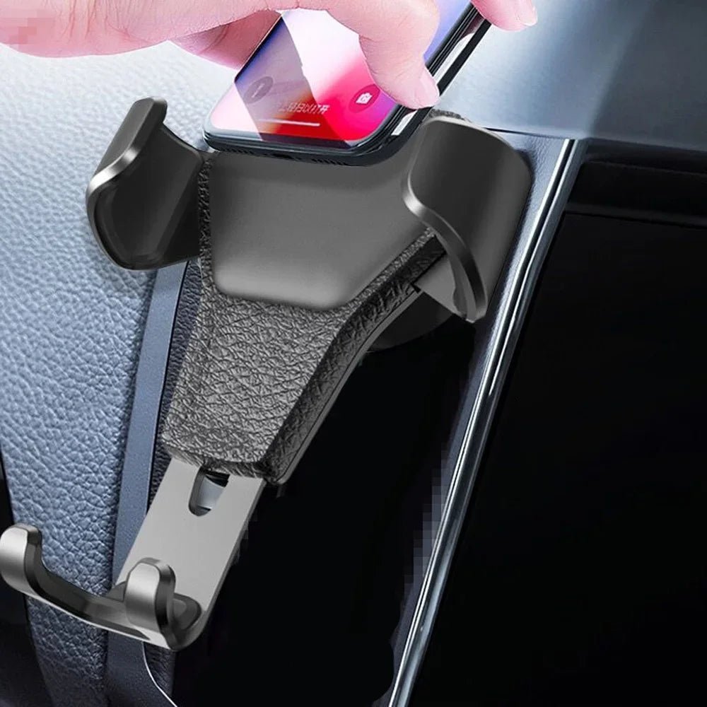 Universal Gravity Auto Phone Holder Car Air Vent Clip Mount Mobile Phone Holder CellPhone Stand Support For iPhone For Samsung - Ambiance Auto